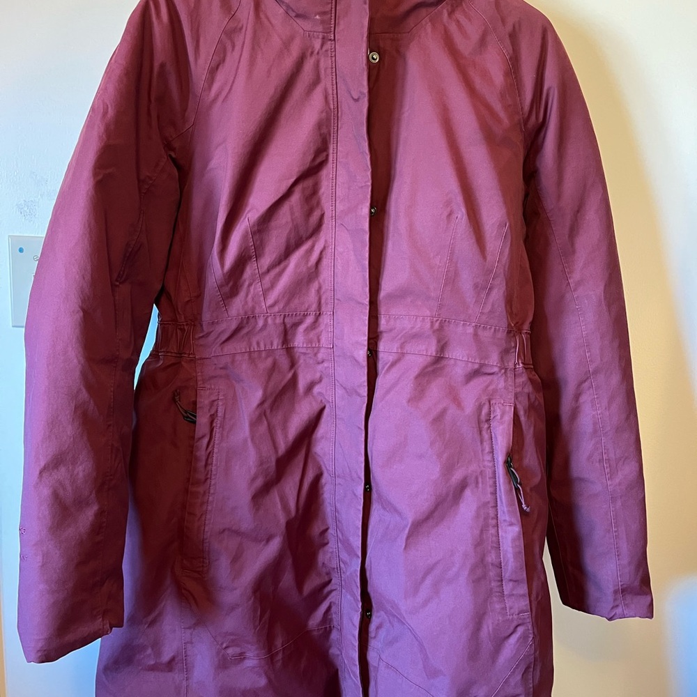 The North Face Maroon Winter Jacket